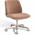 **Modern Ergonomic Office Chair with Swivel Base and Soft Fabric Upholstery**